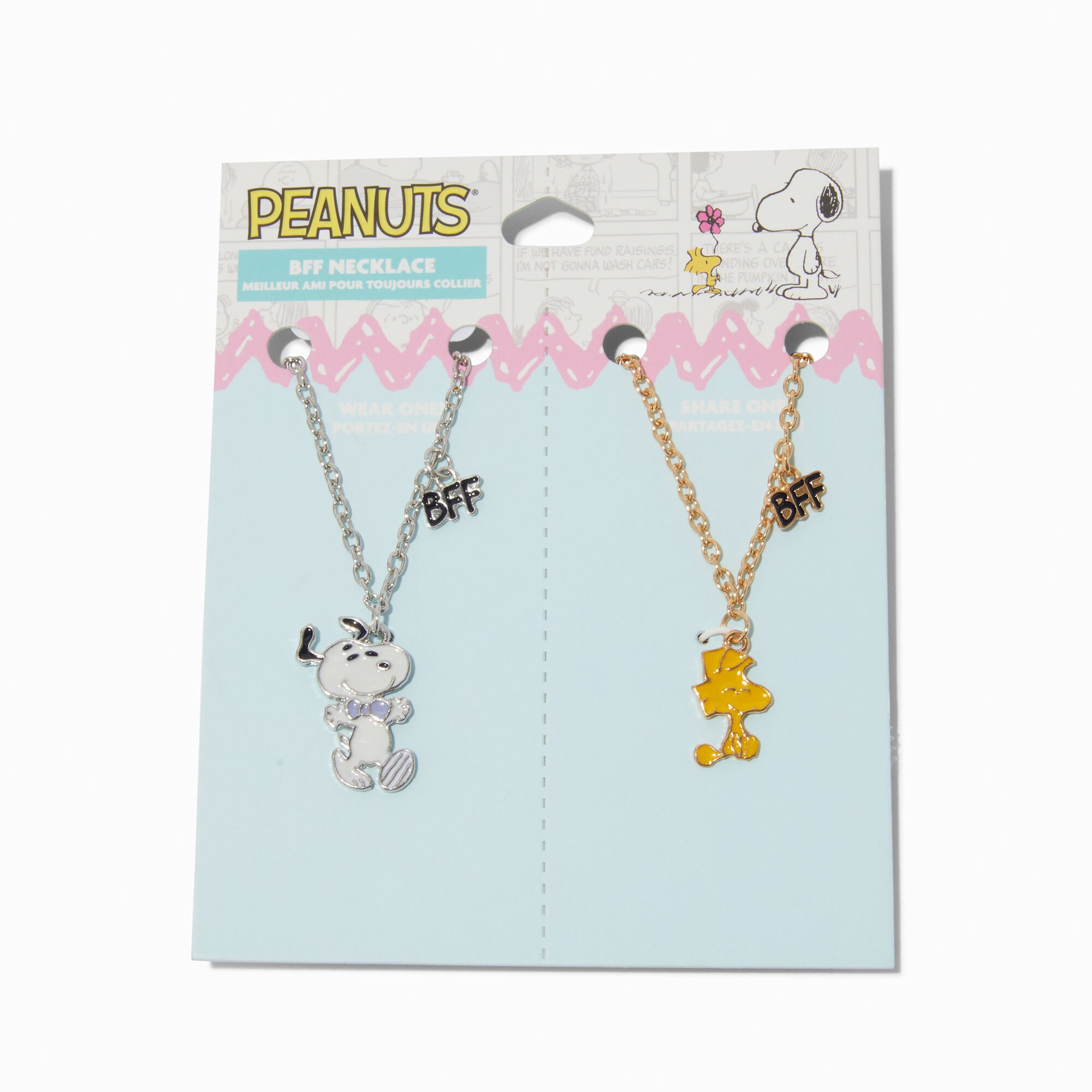 Peanuts™ Best Friends Snoopy & Woodstock BFF Necklaces - 2 Pack,