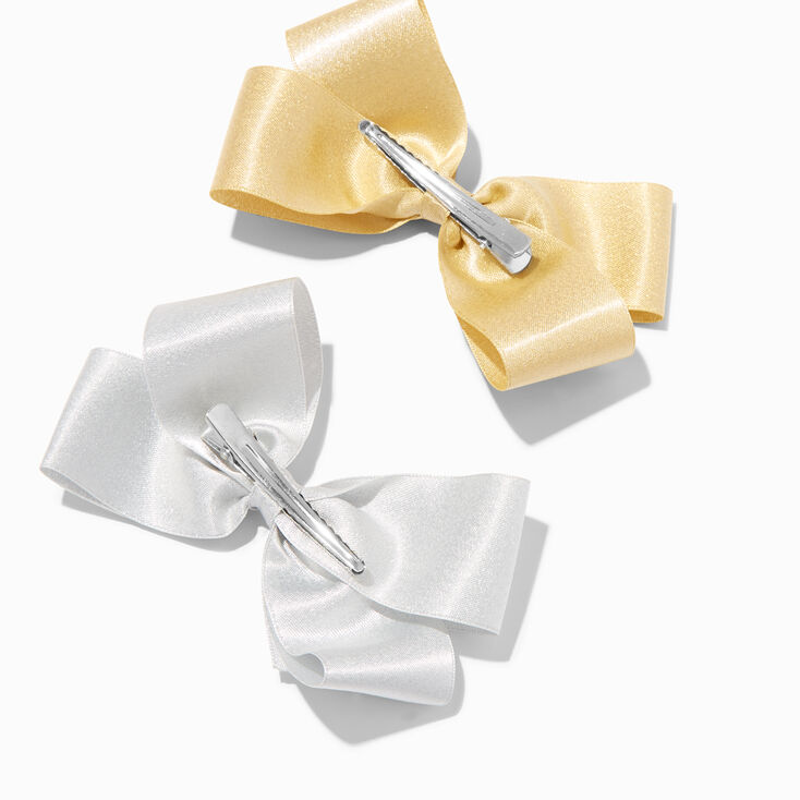 Holiday Bow Hair Clips - 2 Pack,