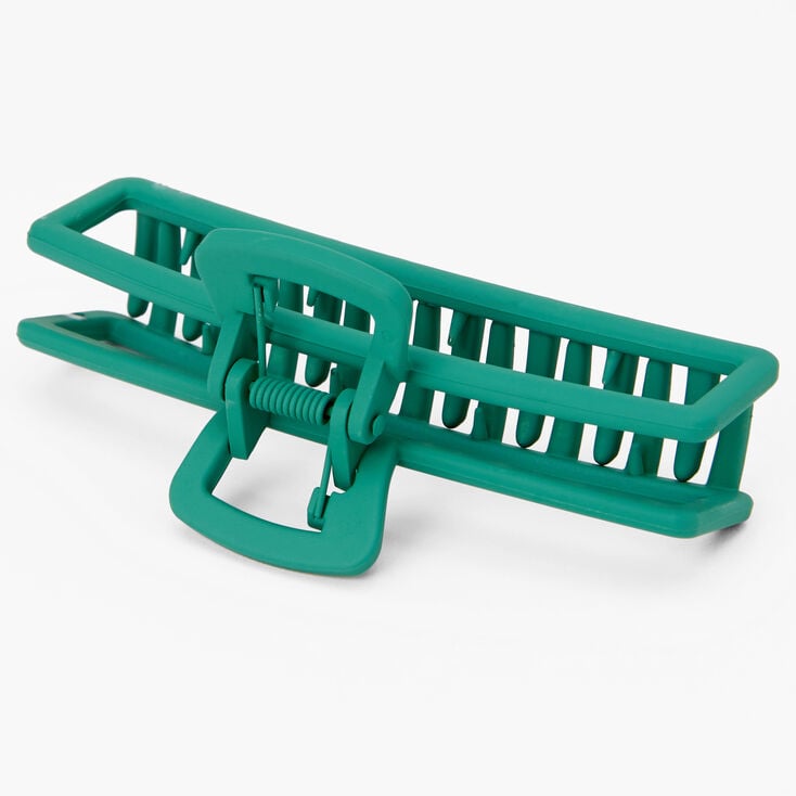 Moss Large Rectangle Hair Claw,