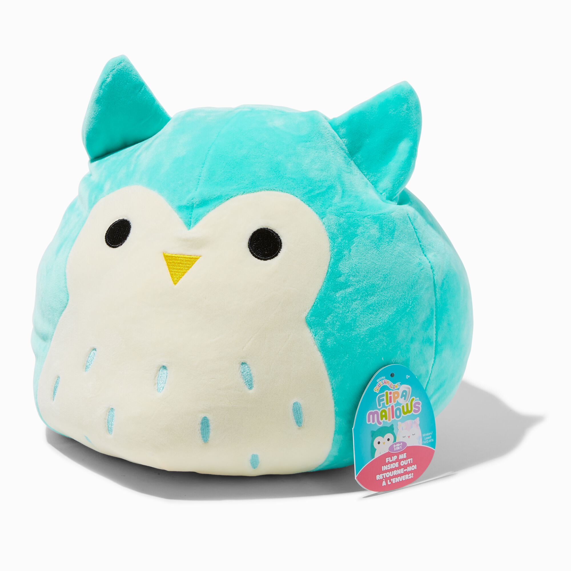 Squishmallows™ Flip-A-Mallows Owl 12" Plush Toy,