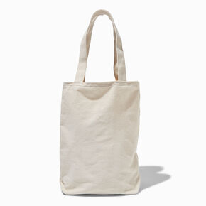 DIY Cream Tote Bag,