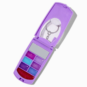 Puffy Candy Glitter Flip Phone Lip Gloss Set,