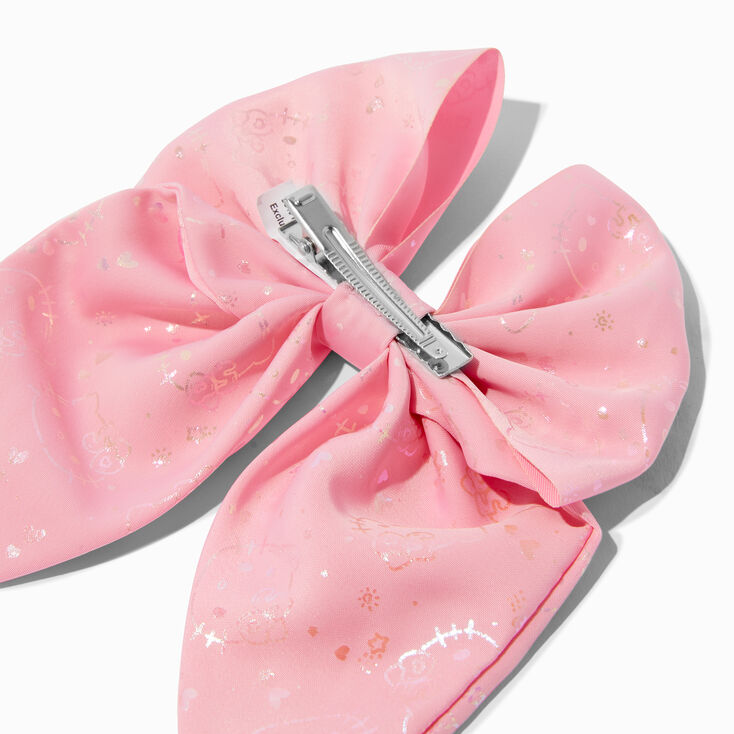 Hello Kitty&reg; 50th Anniversary Claire&#39;s Exclusive Holographic Hair Bow,