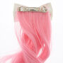 Claire&#39;s Club Unicorn Faux Hair Clip - Pink,