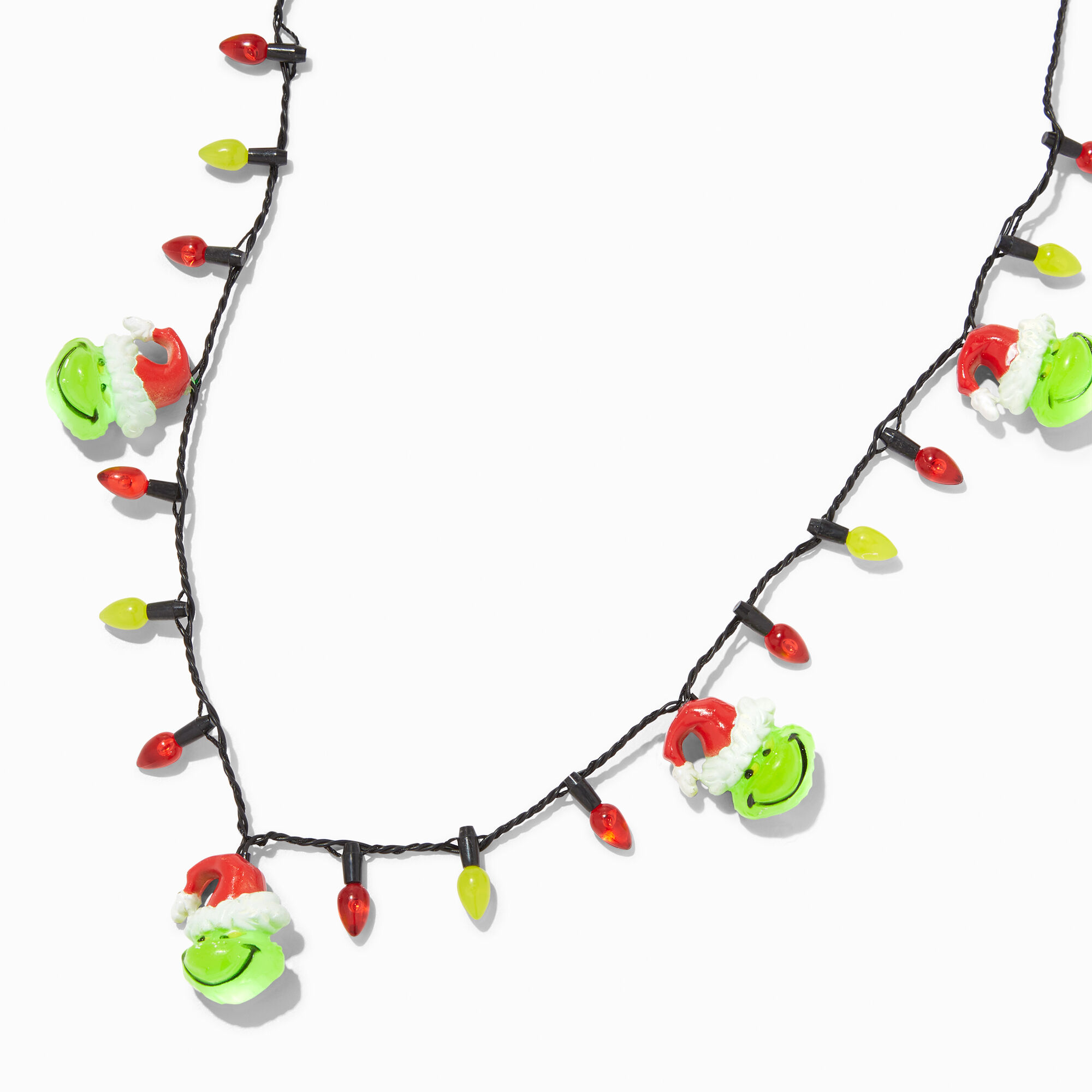 Xmas light cheap necklace