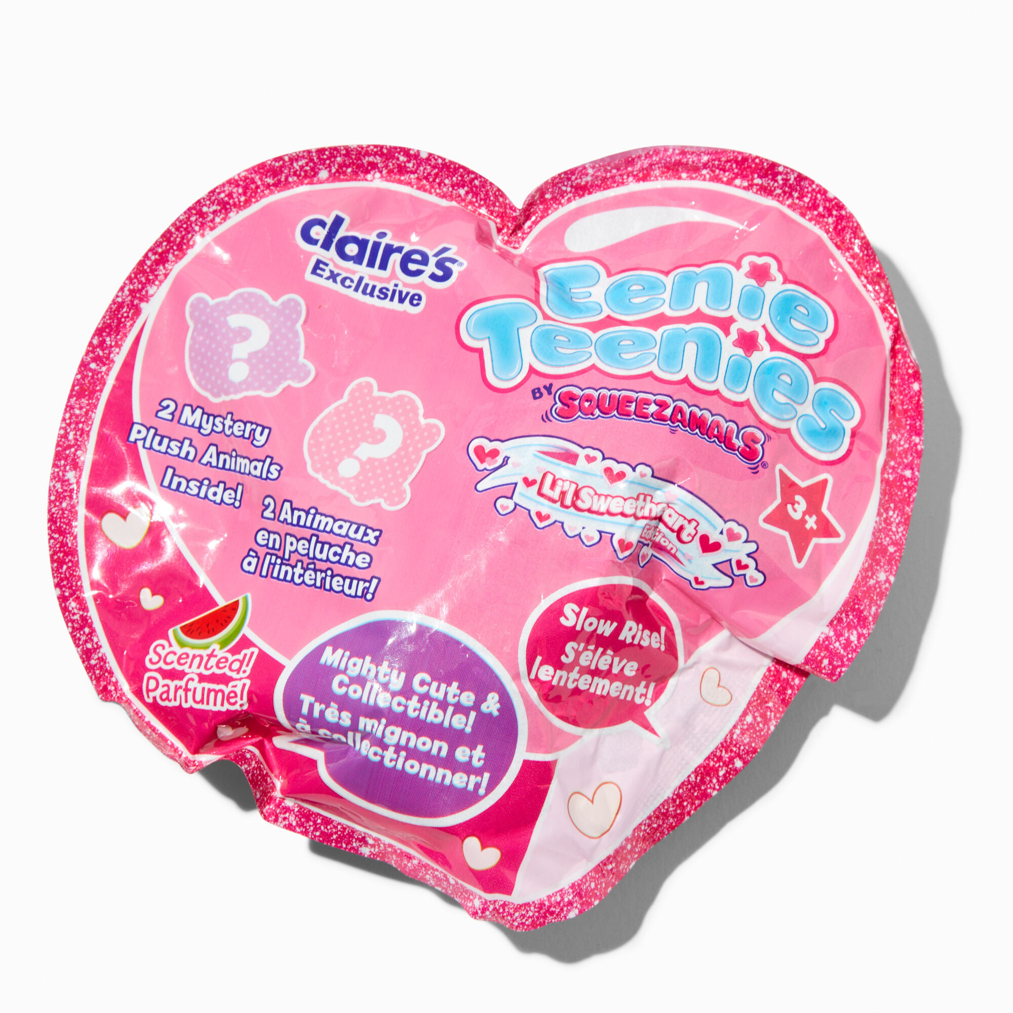 View Claires Squeezamals Eenie Teenies Valentines Day Scented Mystery Plush Blind Bag Styles Vary information