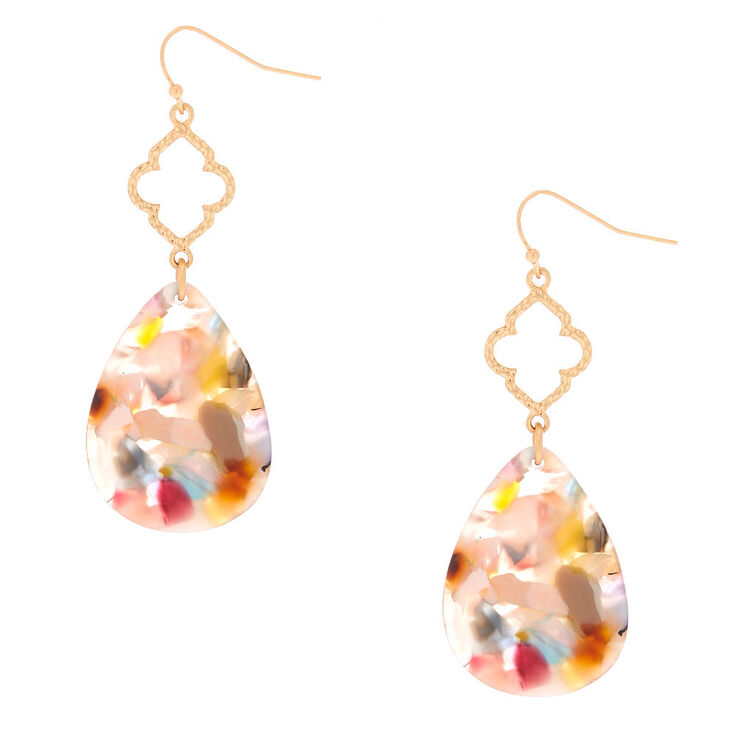Claire's Pendantes en résine d'imitation peinte style mod 6,3 cm