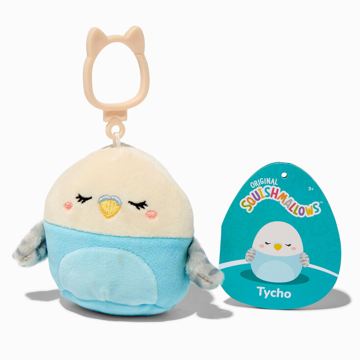 Squishmallows&trade; 3.5&quot; Tycho Plush Bag Clip,