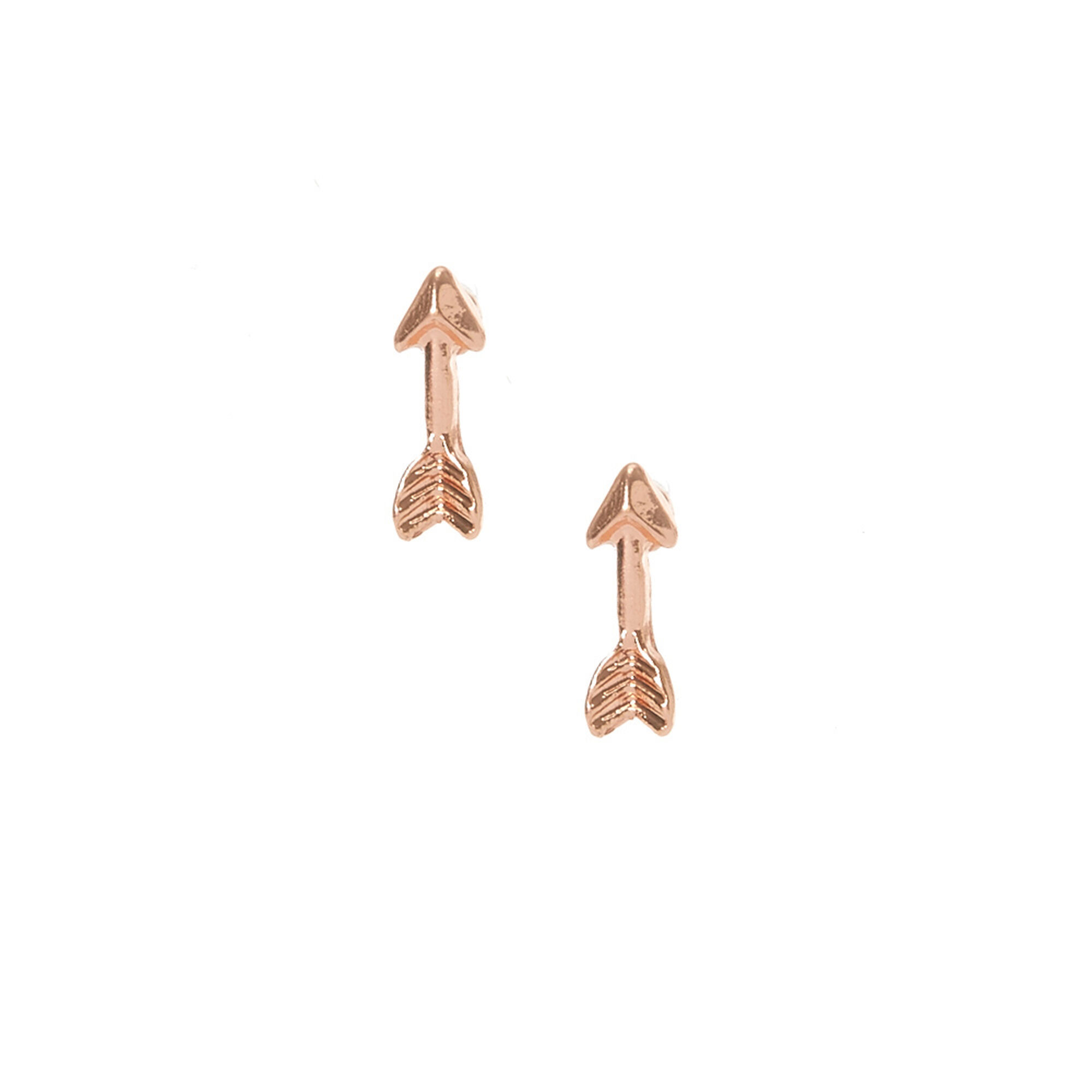 18kt Gold Plated Rose Arrow Earrings 18kt Gold Plated Rose Arrow Earrings