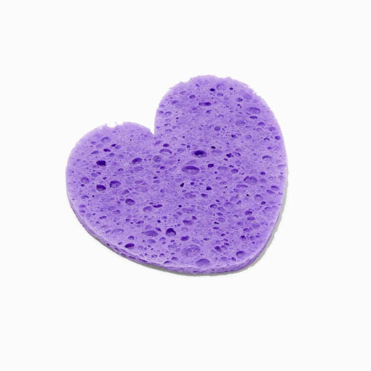 Purple Heart Travel Makeup Sponge Set - 5 Pack,