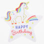Panneau de jardin licorne joyeux anniversaire - Lot de 3,