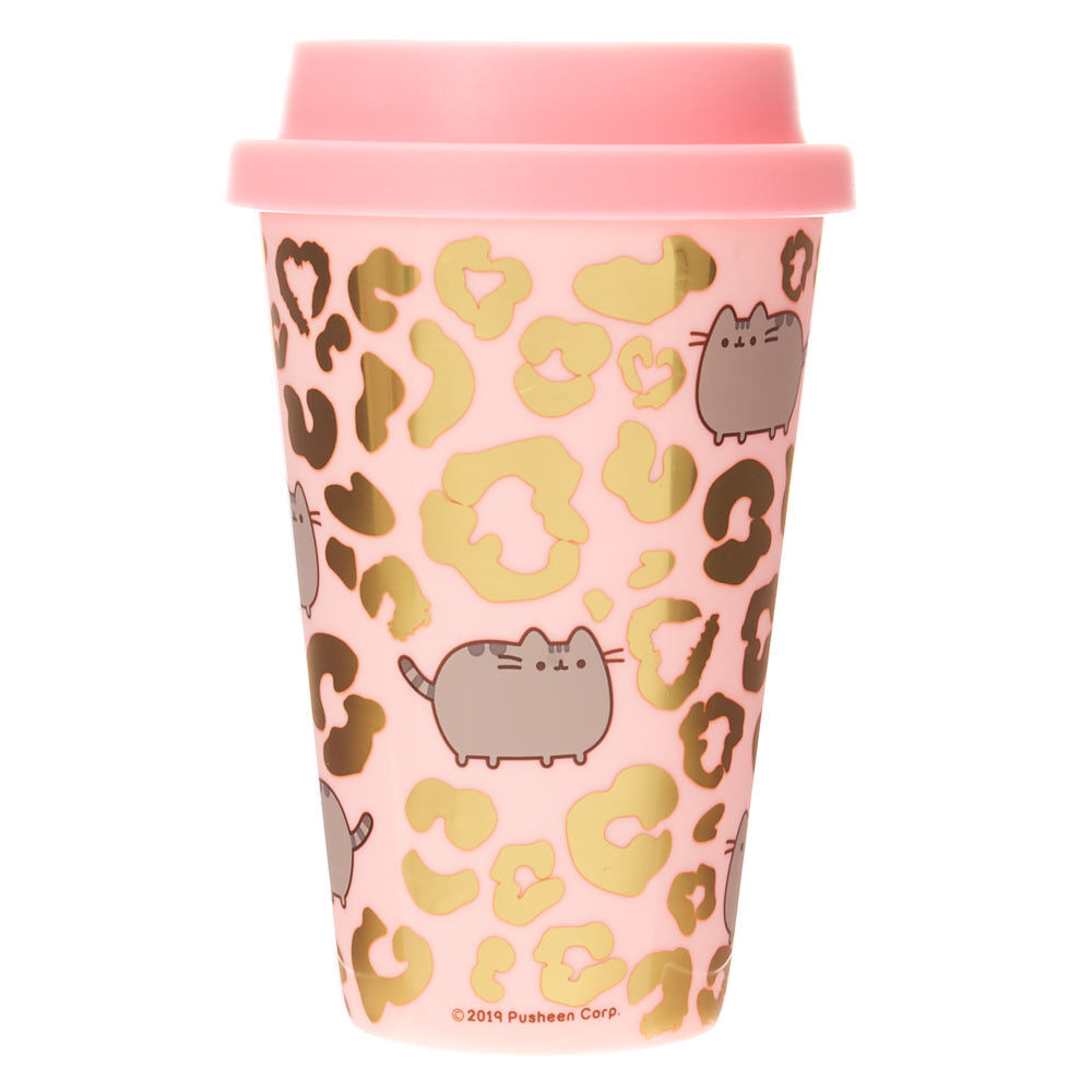 Pusheen® Wild Side Travel Mug - Pink,