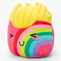 Squishmallows&trade; 8&quot; Claire&#39;s Exclusive Rainbow Fries Soft Toy,