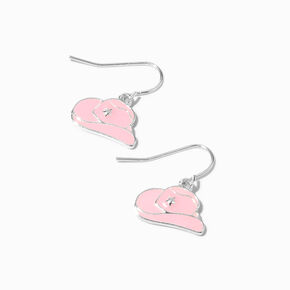 Pink Cowboy Hat 0.5&quot; Drop Earrings,