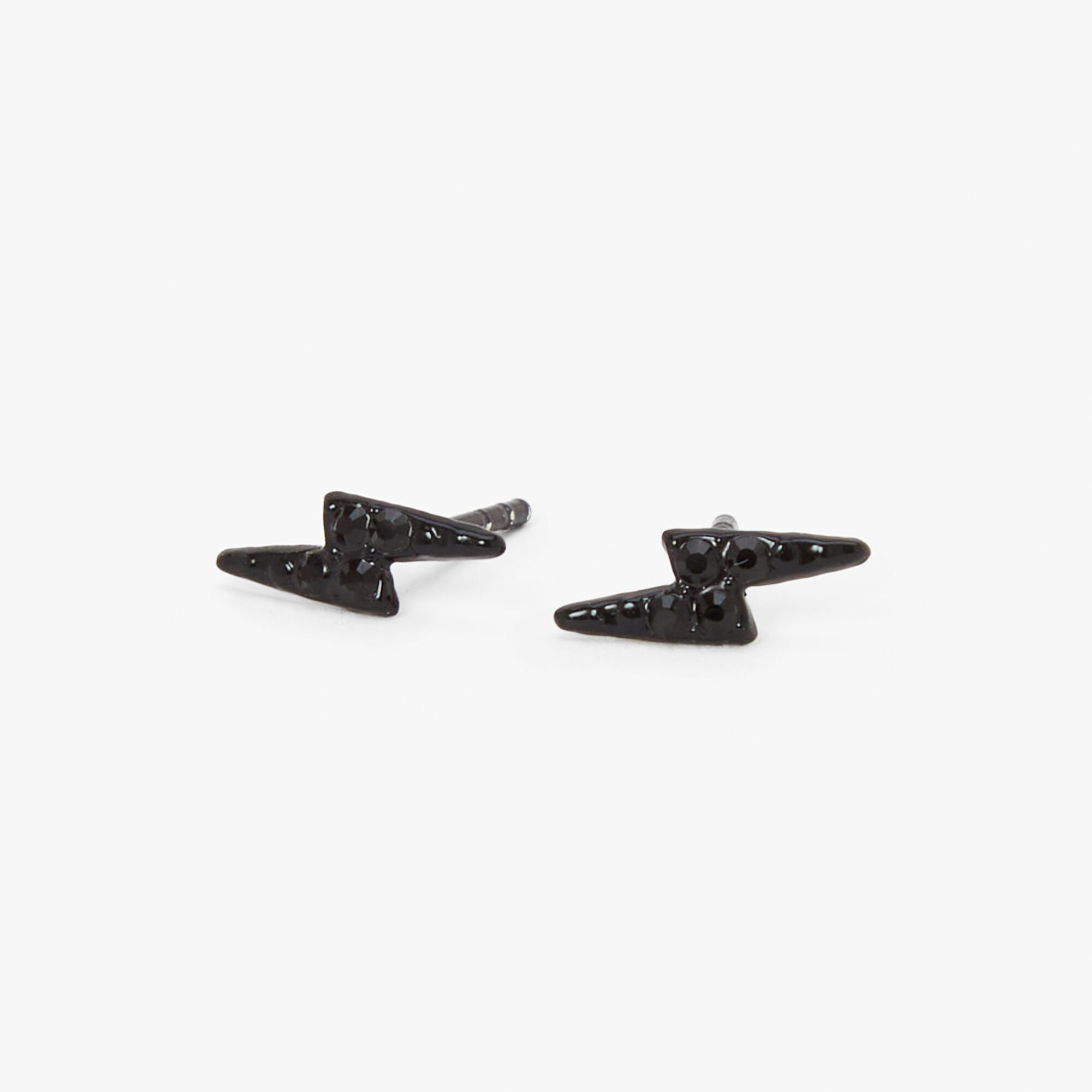 Claire's lightning shop bolt earrings