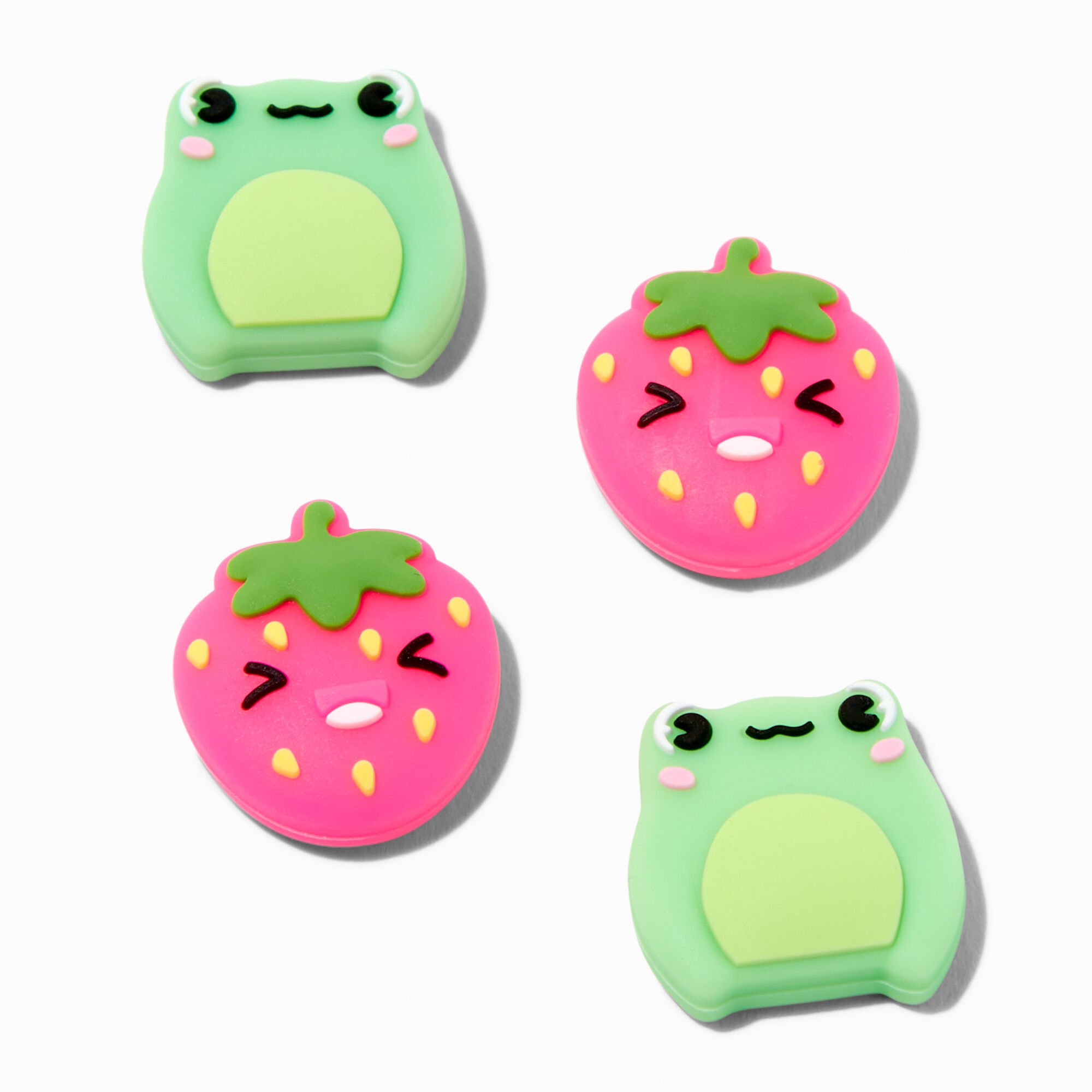 Frogs & Strawberries Slicone Thumb Grips - Compatible with Nintendo Switch™ ,