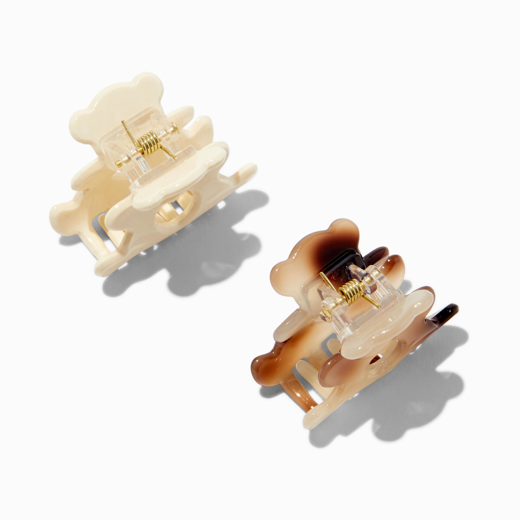 Claire's Club Autumn Bears Hair Claws - 2 Pack,