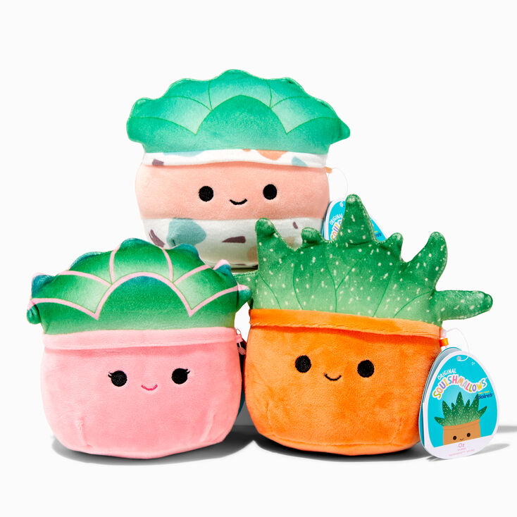 Peluche plante grasse 13&nbsp;cm en exclusivit&eacute; chez Claire&rsquo;s Squishmallows&trade; - Les mod&egrave;les peuvent varier,