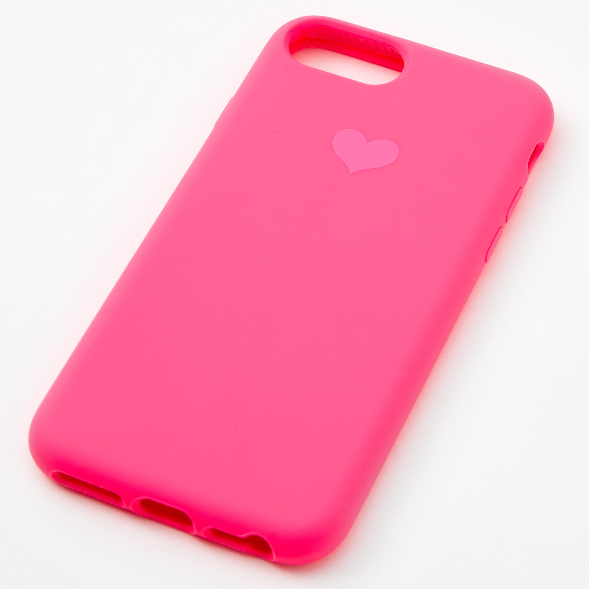 Neon Pink Heart Phone Case - Fits iPhone® 6/7/8/SE,