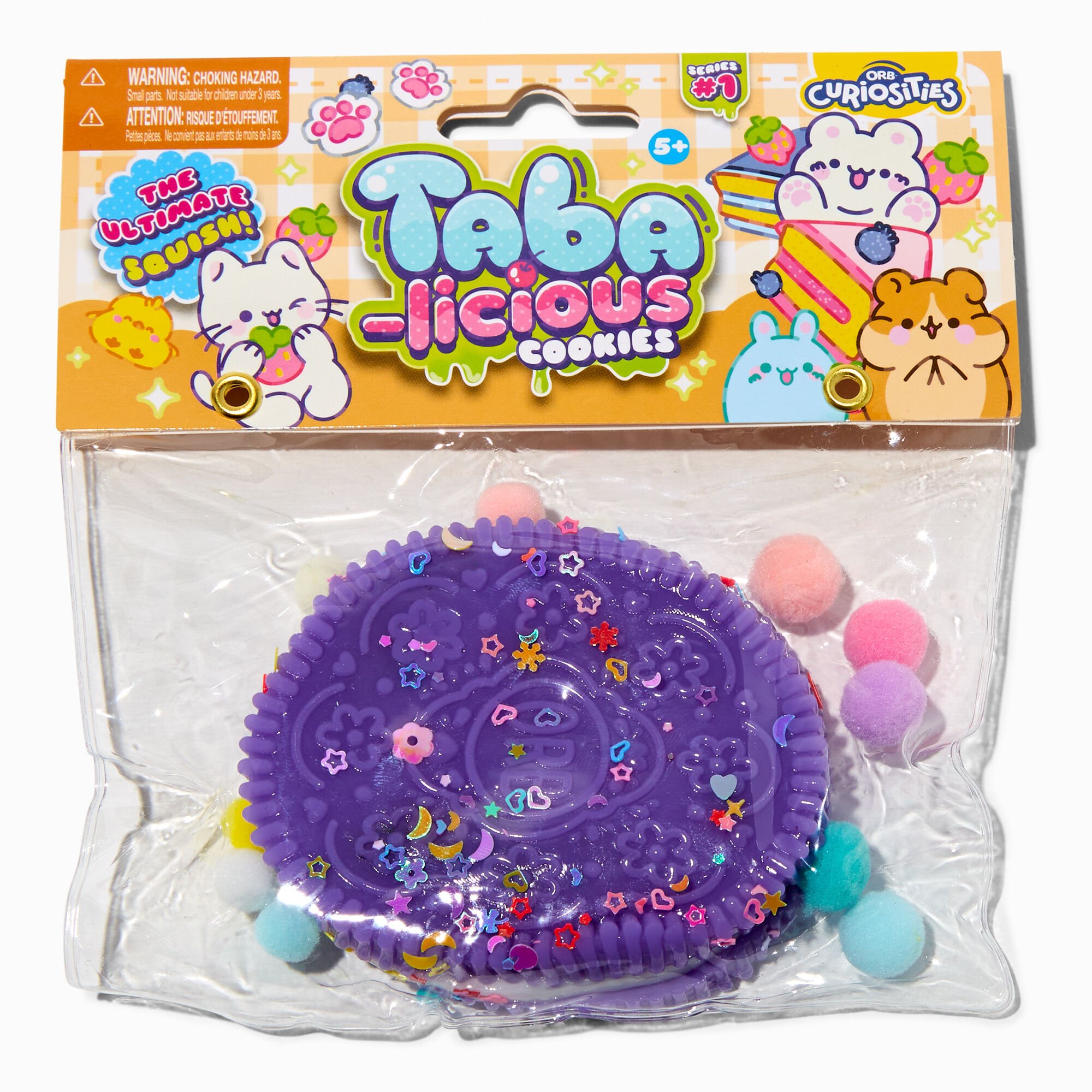 Orb™ Curiosities Taba-licious Cookies Series 1 Fidget Toy - Styles Vary,