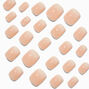 French Tip Ombr&eacute; Squoval Vegan Faux Nail Set - 24 Pack,