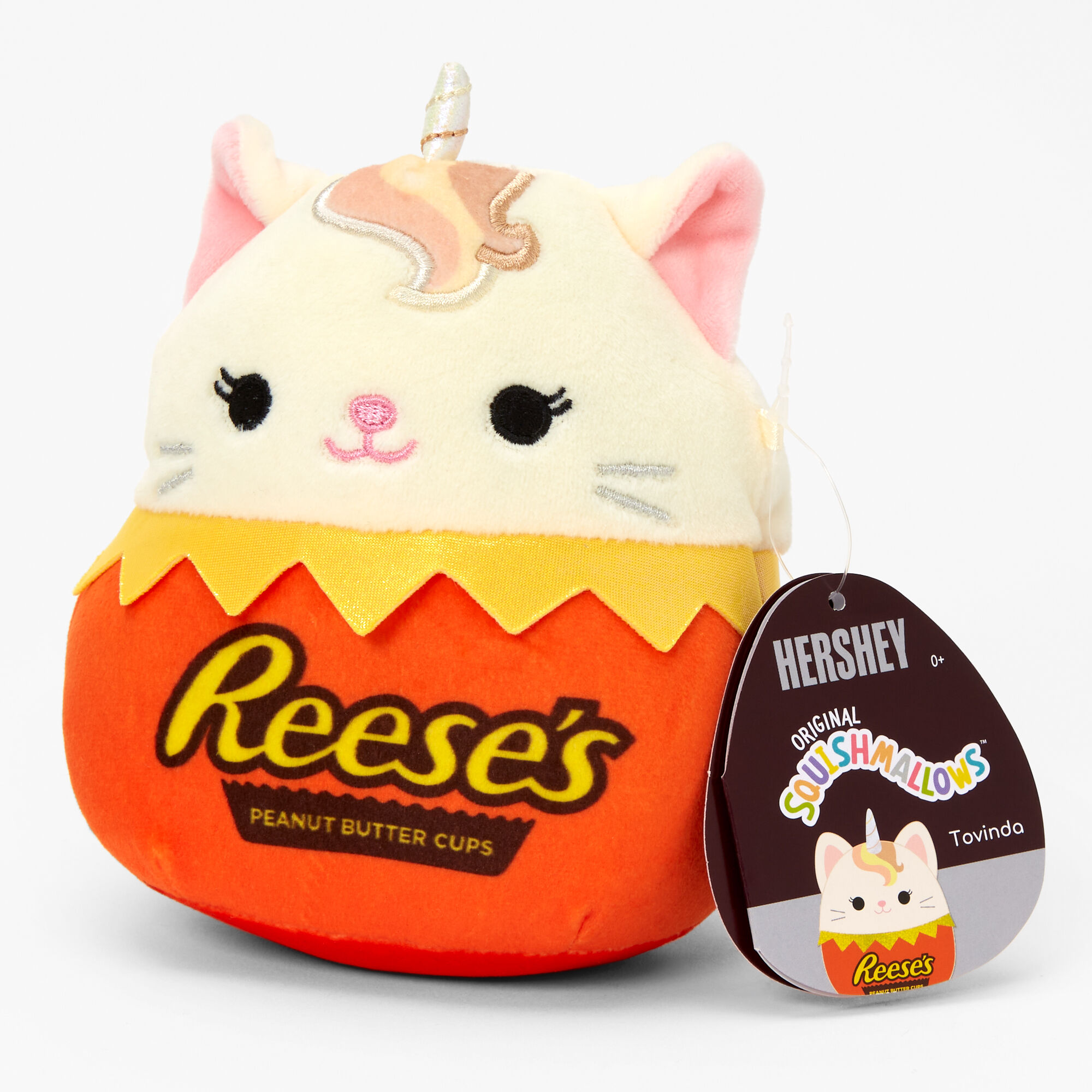 Hershey's® Squishmallows™ 5 Reese's® Tovinda Caticorn Plush Toy