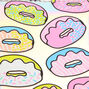 Bracelet donut holographique,