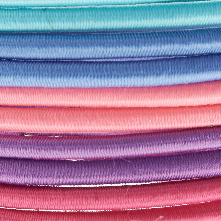 Pretty Pastel Hair Bobbles - 10 Pack,