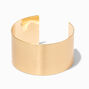 Gold-tone Brushed Cuff Bracelet,
