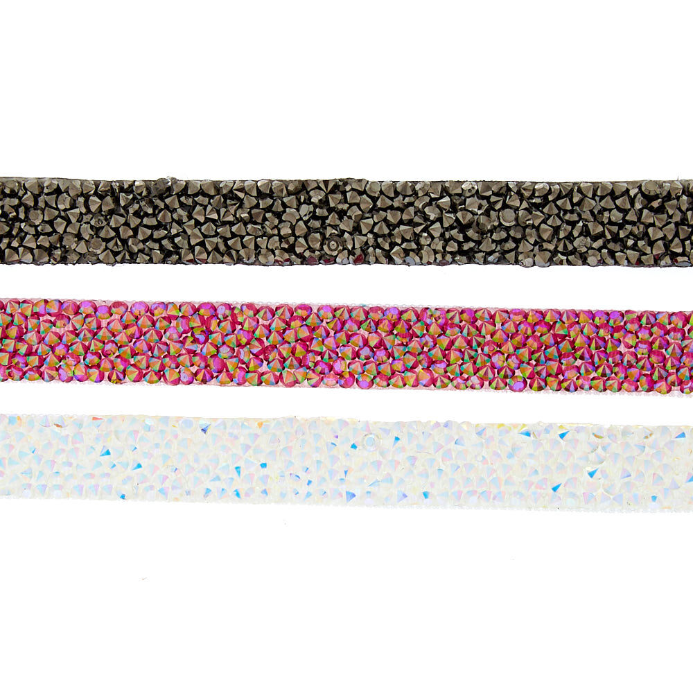 Embellished Choker Necklaces - 3 Pack,