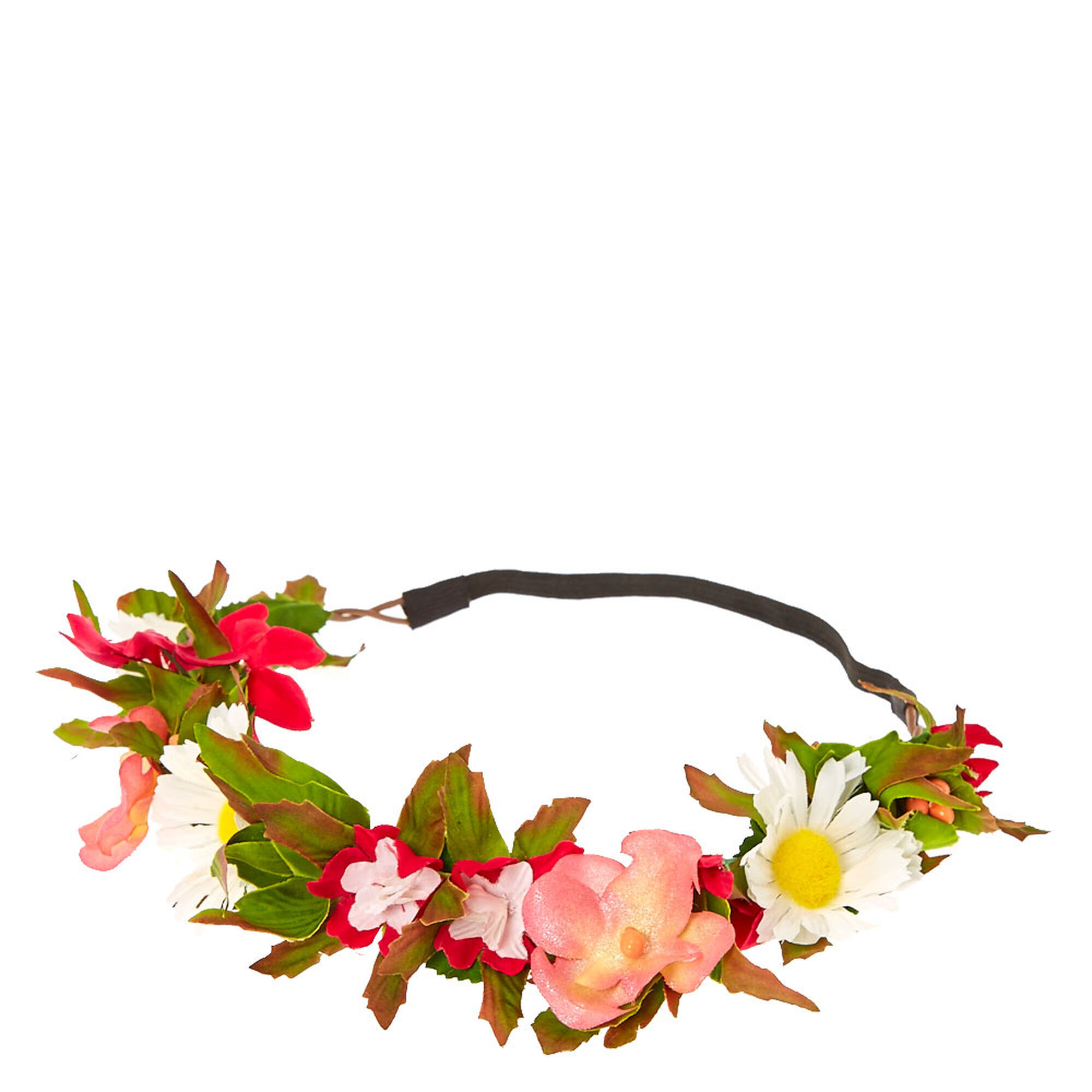 Pink Wildflower Crown | Claire's US