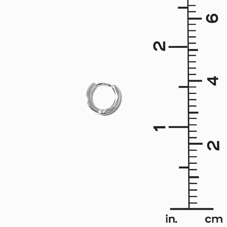 Silver-tone Earring Stackables Set - 3 Pack,