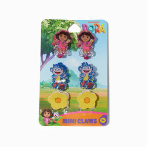 Mini pinces &agrave; cheveux Dora l&#39;exploratrice Nickelodeon&trade; - Lot de 6,