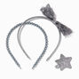 Claire&#39;s Club Silver Fairy Headband Set - 3 Pack,