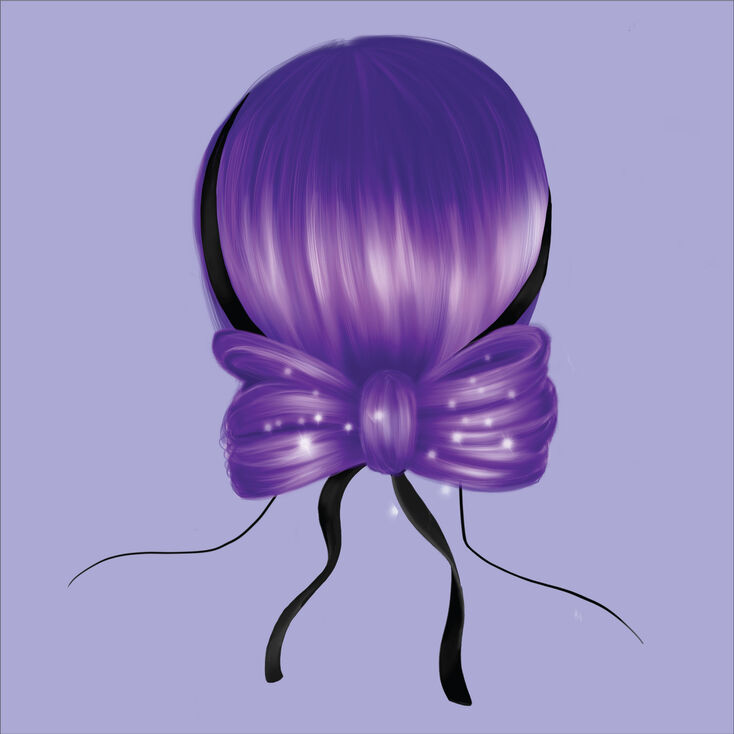Claire's Kit d’accessoires pour chignon avec nœud - Noir