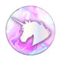 PopSocket PopGrip interchangeable licorne effet marbr&eacute;,