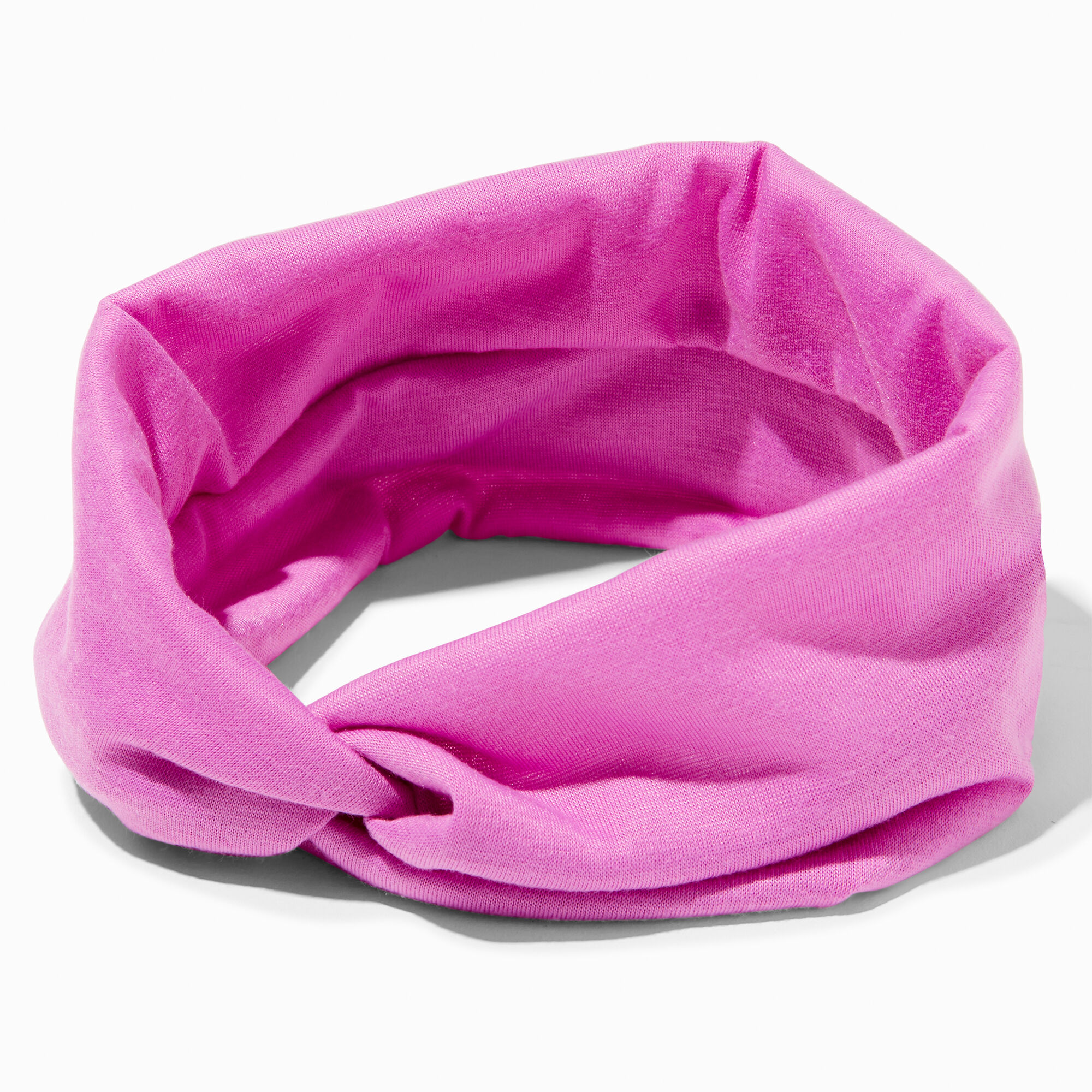 Claire's Bandeau torsadé rose