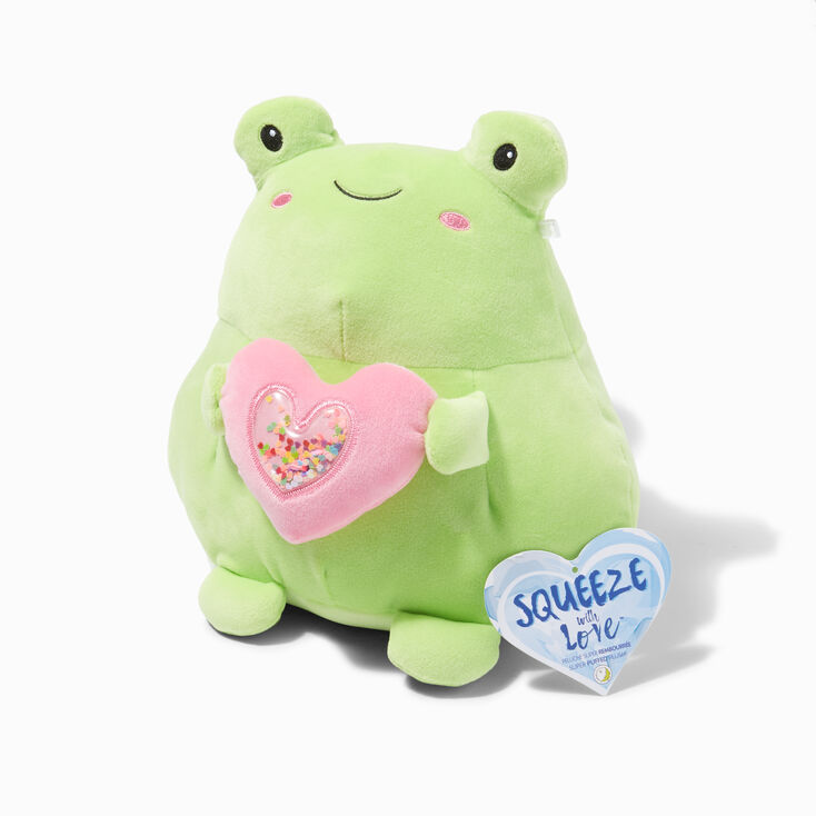 Squeeze With Love&trade; 10&#39;&#39; Valentine&#39;s Day Frog Plush Toy,