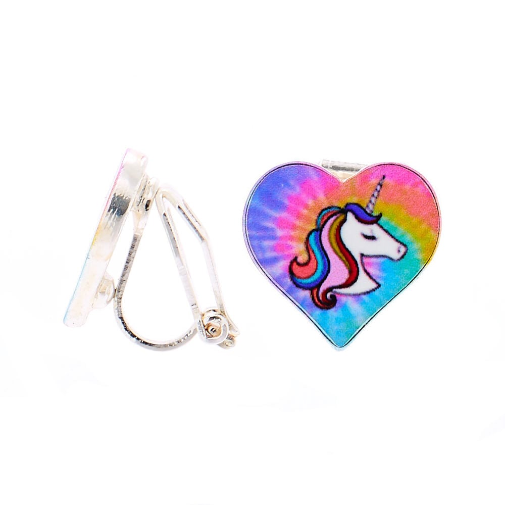 Buy Unicorn Clip on Earrings Girls Clip Ons Kids Online in India  Etsy