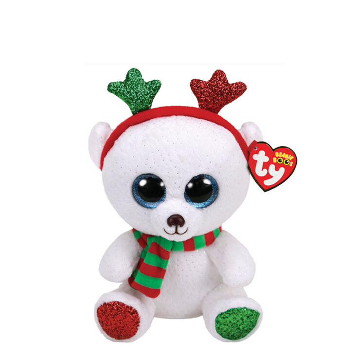 Christmas Beanie Boos 2019 Ty Beanie Boo Small Frost the Christmas Bear Plush Toy | Claire's US Christmas Beanie Boos 2019 Ty Beanie Boo Small Frost the Christmas Bear Plush Toy | Claire's US