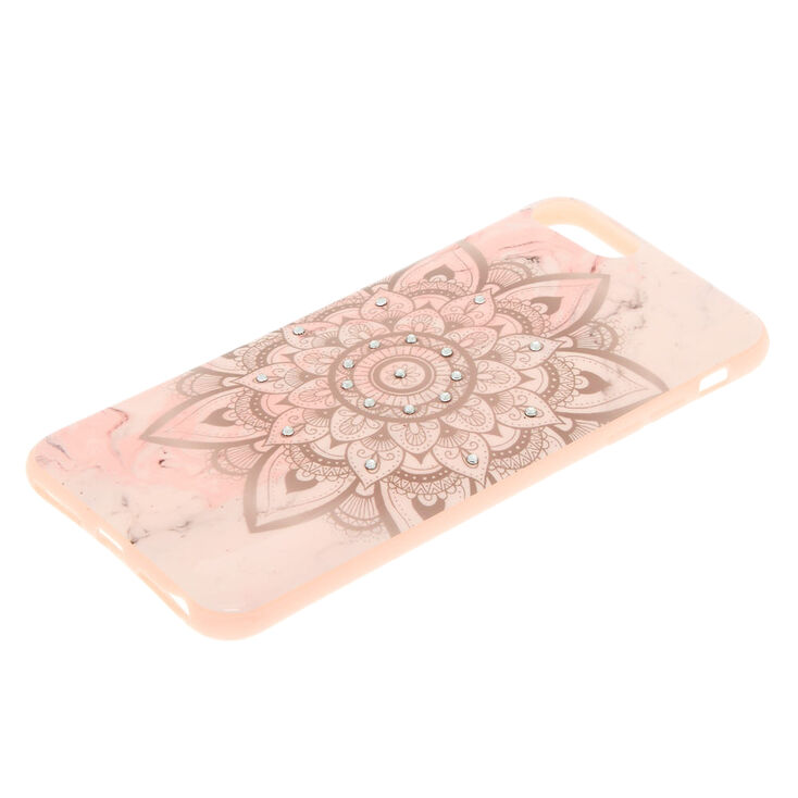 Marbled Mandala Phone Case - Fits iPhone 6/7/8 Plus,