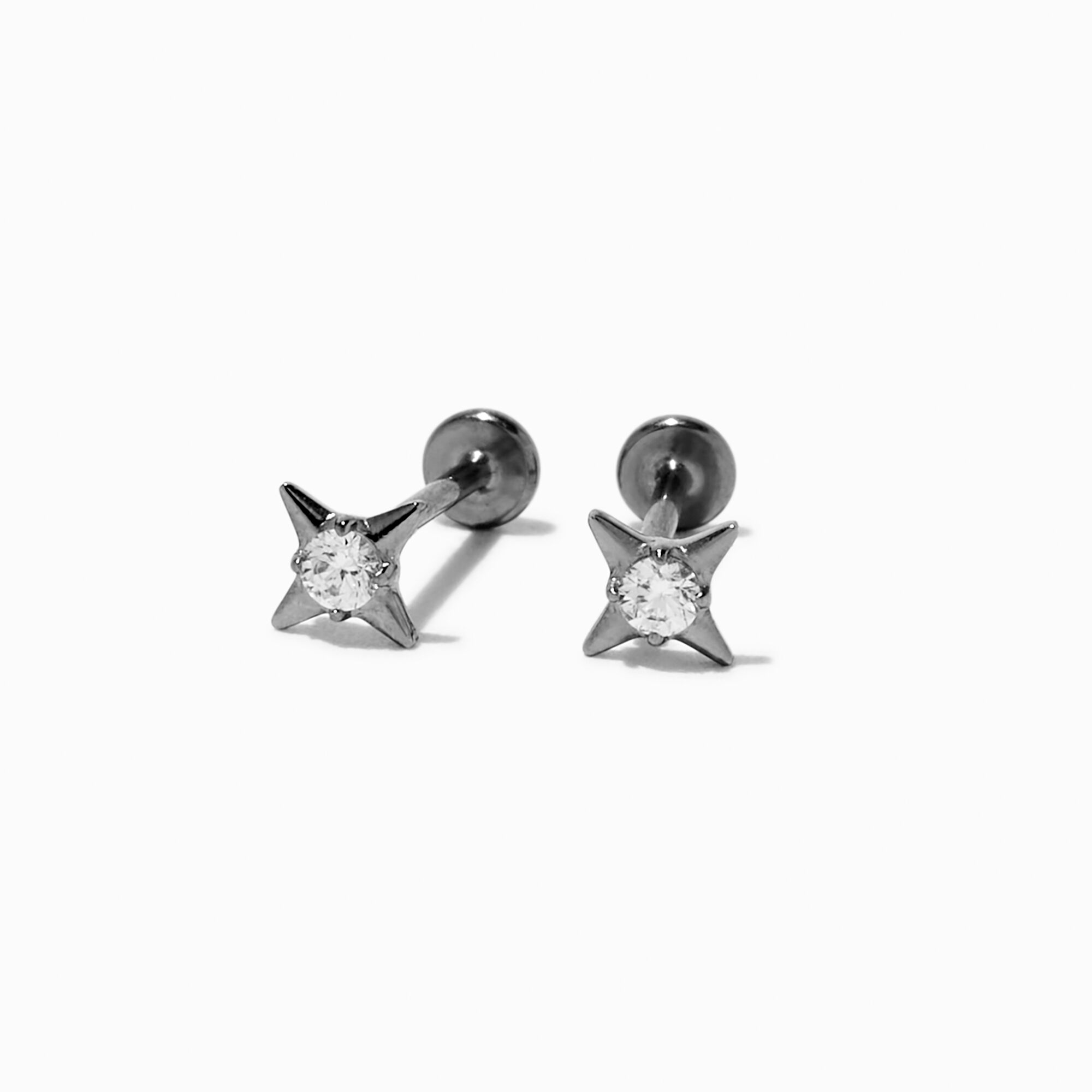 Flat back earrings claire's shop