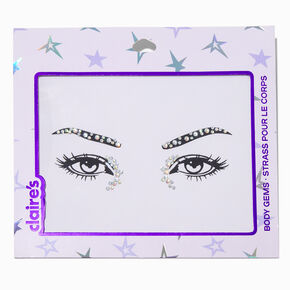 Silver Inner Corner Eye Gems,