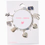 T H E M E x Claire&#39;s Silver-tone Dream Charm Bracelet,