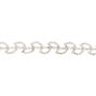 Silver Leaf Choker Necklace,