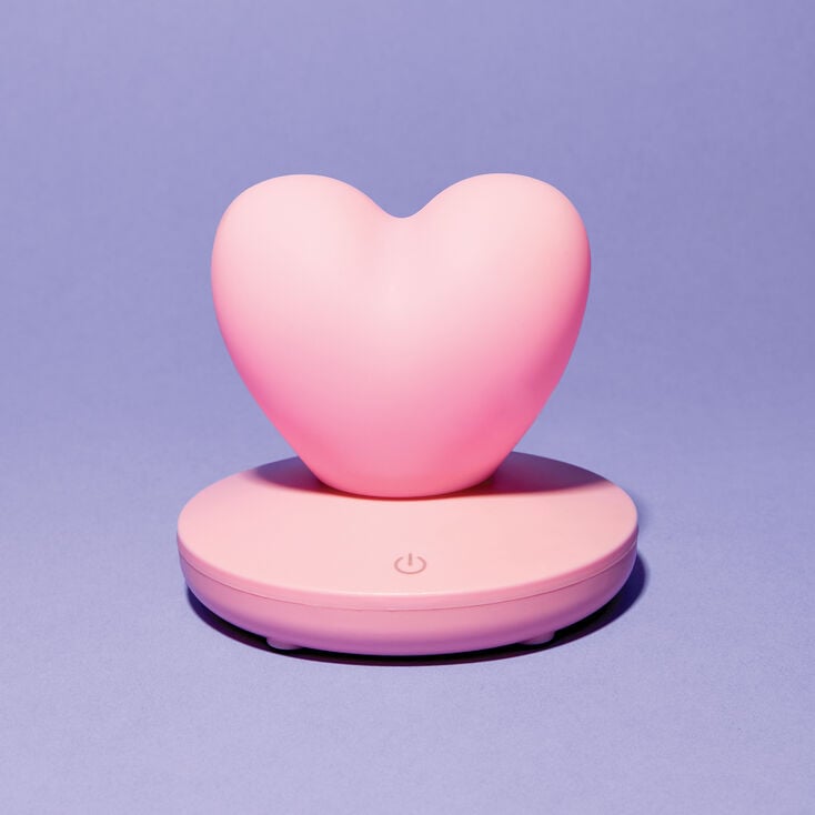 Pink Heart Accent Lamp,