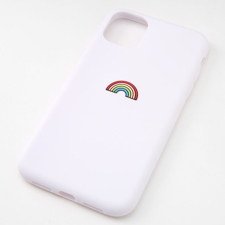 White Rainbow Phone Case - Fits iPhone&reg; 11,