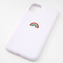 White Rainbow Phone Case - Fits iPhone&reg; 11,