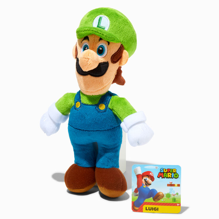 World of Nintendo LUIGI cat suit 4 inch super mario bros