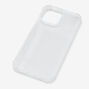 Clear Glitter Protective Phone Case - Fits iPhone&reg; 13 Pro Max,